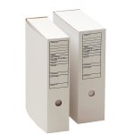 Arkistolaatikko a4 90mm etikettip valk