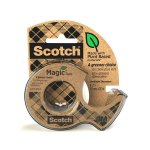 Asiakirjateippi Scotch Magic EKO 19mm 20m katkaisijalla (vihreä valinta)