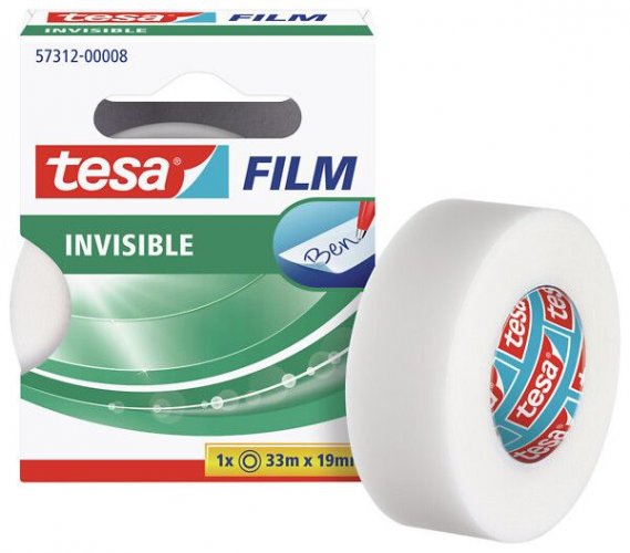 Asiakirjateippi tesa 19mm 33m (invisible)