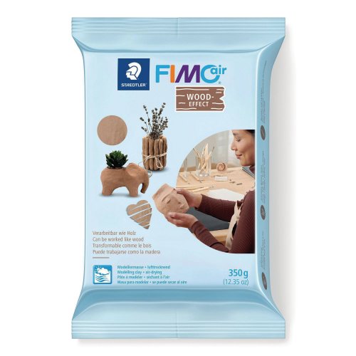 Askartelumassa Staedtler fimoair puuefekti 350g