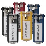 durable avainklipsit värilajitelma 6kpl