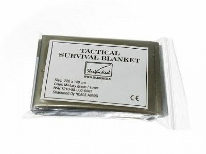 Avaruuslakana 140x220cm Tactical Survival Blanket