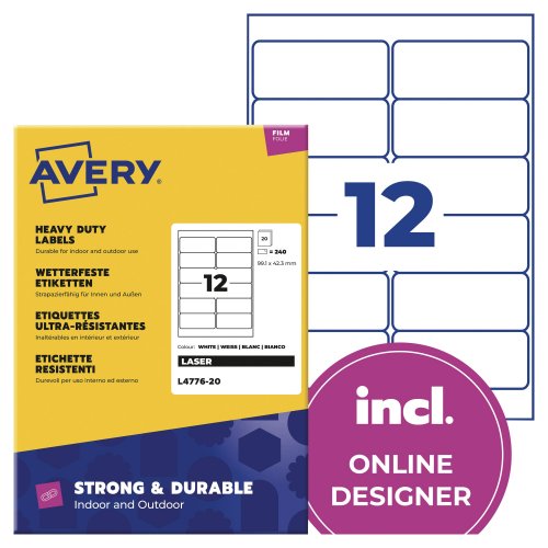 avery l4776 h/dutytarra 99.1x42.3 240kpl