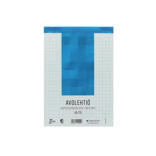 Avolehtiö Paperipiste a5/70 ruudutettu 7x7mm perforoitu