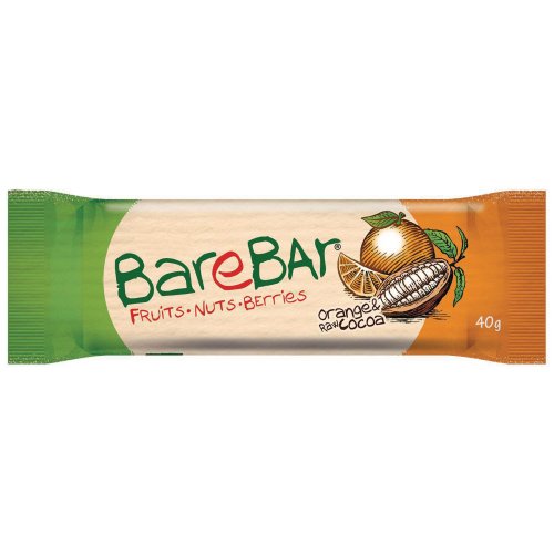 Barebar appelsiini-raakakaakaopatukka 24kpl