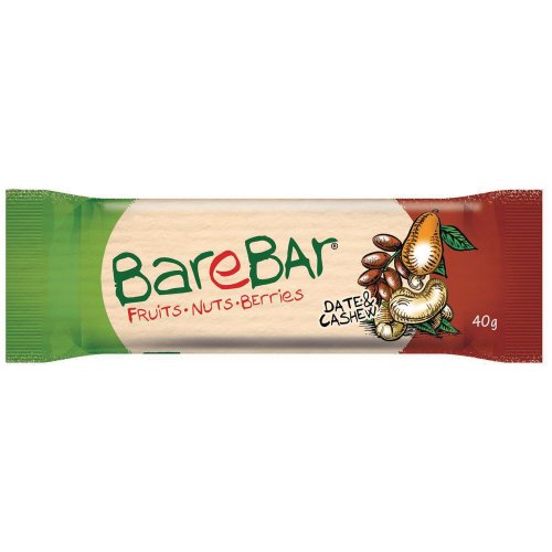 Barebar taateli-cashewpähkinä-patukka 24kpl