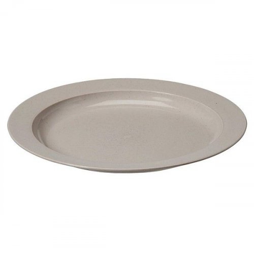 Bio-lautanen 25 cm harmaa biomuovi kork. 2 cm