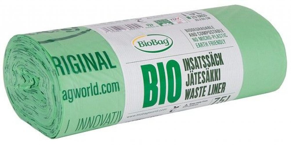 Biojätesäkki Biobag 75L 650x900mm
