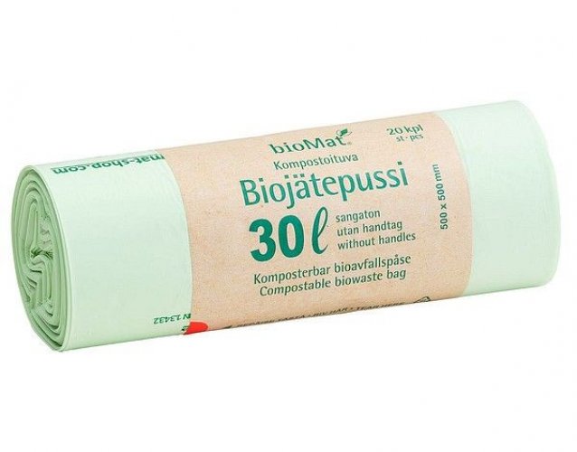 Biojätepussi bioMat 30L 500x500mm