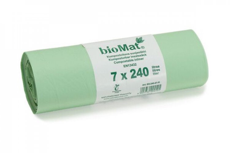 Biojätesäkki BIOMAT 240L 1130x1400mm