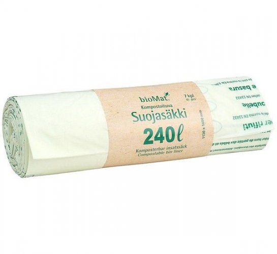 Biojätesäkki Bioska 240L 1130x1400mm 7kpl