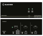 Black Box Secure KVM Switch 2-port HDMI NIAP 3.0 (single head)