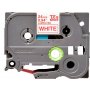 Brother tarranauha 24mm/8m Punainen/valkoinen