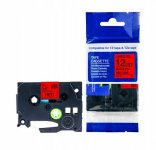 Brother tarranauha AZE-431 12mmx8m mu/pu P-Touch yhteensopiva