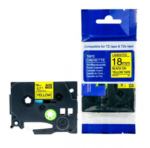 Brother tarranauha AZE-641 18mmx8m mu/ke P-Touch yhteensopiva