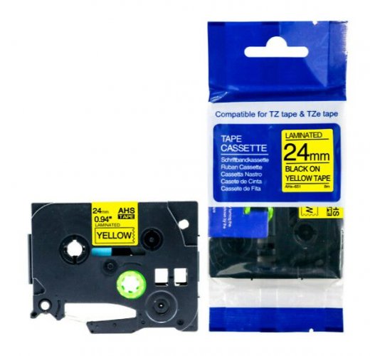 Brother tarranauha AZE-651 24mmx8m mu/ke P-Touch yhteensopiva