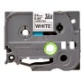 Brother tarranauha TZe-251 24mm/8m musta/valkoinen