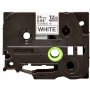 Brother tarranauha TZe-FX251 24mm/8m musta/valkoinen