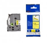 Brother tarranauha TZe-S641 18mm/8m musta/keltainen, strong