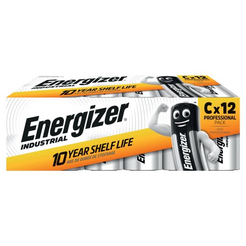 C LR14 paristo 1.5 V Energizer® industrial 12kpl