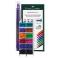 Kuitukynä ja kuitukärkikynä ammattikäyttöön, tussipiirrin faber-castell