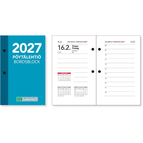 Cc 2607 pöytälehtiö