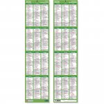 Cc 6706 pysty vuosikalenteri 95x430mm