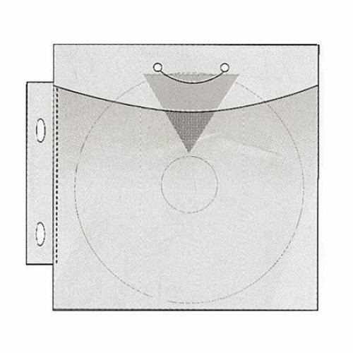 CD-/DVD -tasku 148x143 mm kirkas