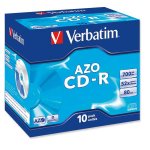 Cd-r verbatim 80min 700mb 52x jewel 10kpl