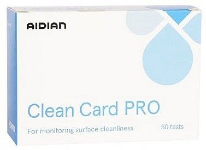 Clean Card PRO hygieniatesti pinnoille
