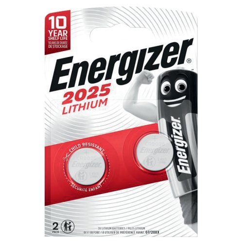 CR2025 paristo Energizer® 3v litiumparisto 2kpl