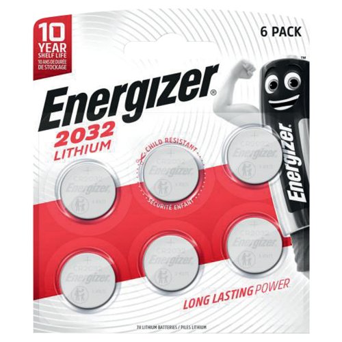 CR2032 paristo Energizer® 3v litiumparisto 6kpl