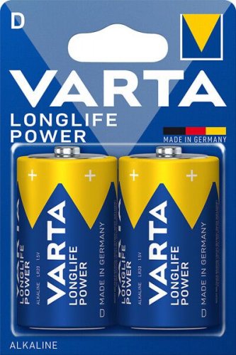 Alkaliparisto Varta Longlife Power D / LR20 2kpl