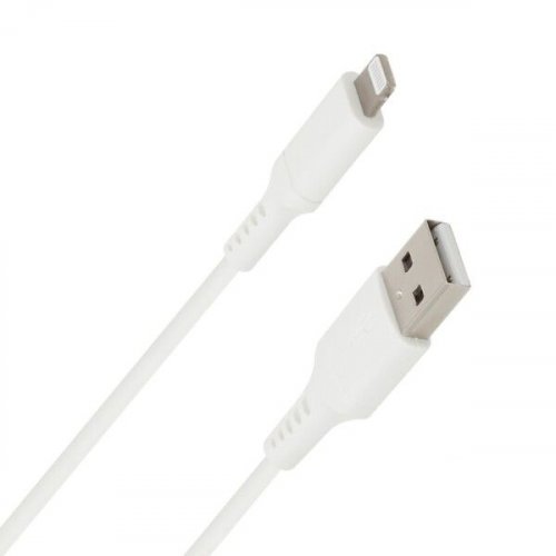 Datakaapeli Wave Lightning USB-A valkoinen 1m