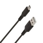 Datakaapeli Wave Micro-USB USB-A valkoinen 1m