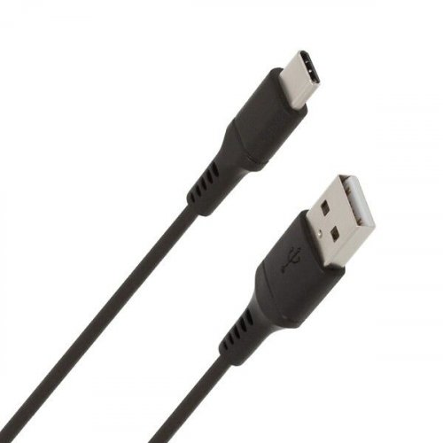 Datakaapeli Wave USB-C USB-A Type-C, 1m, Musta