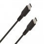 Datakaapeli Wave , USB-C/USB-C 1m, Musta