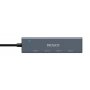 Deltaco USB-A hub 4xType A naaras 1xUSB-A uros