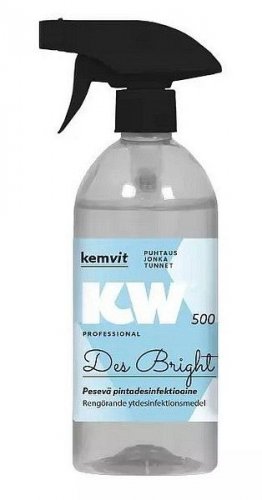 Desinfektioaine KW Des Bright 500ml käyttövalmis