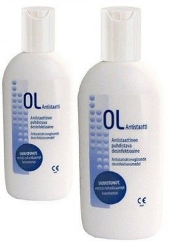 Desinfektioaine OL Antistaatti 100ml näytöt/näppäimistöt/hiiret