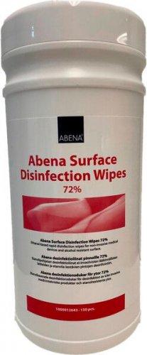 Desinfektioliina Abena pinnoille 20x20cm 150kpl