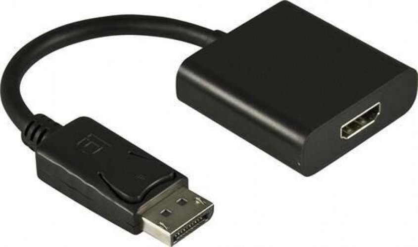 Displayport-hdmi Sovitin uros -naaras, 0,2m