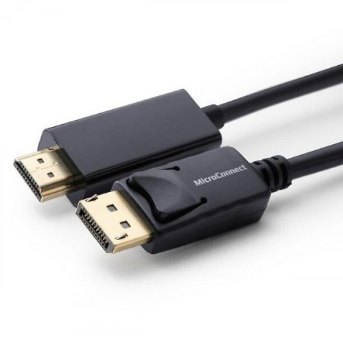 Displayport kaapeli Hdmi 1m musta