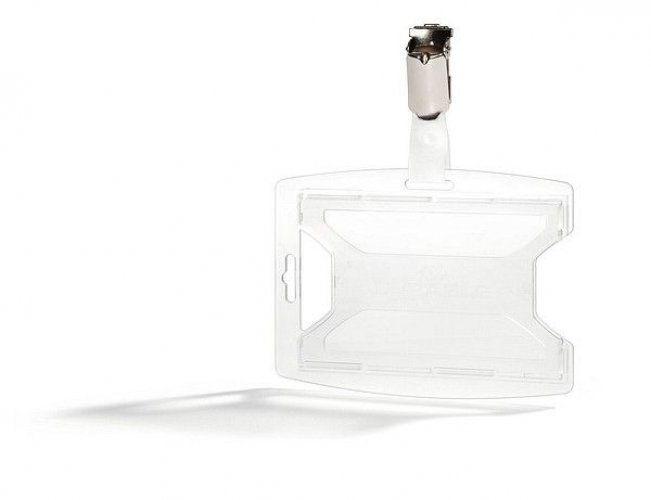 Durable 8961 ID-korttikotelo 1 -kortille reXycle kirkas