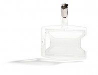 Durable 8961 ID-korttikotelo 1 -kortille reXycle kirkas