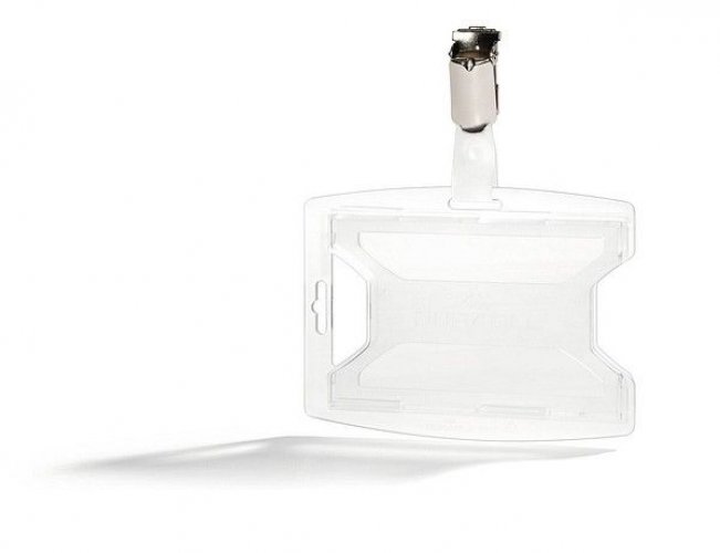 Durable 8962 ID-korttikotelo 2 -kortille reXycle kirkas