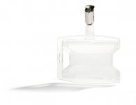 Durable 8962 ID-korttikotelo 2 -kortille reXycle kirkas