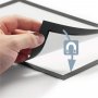 Durable duraframe infokehys A3 magneettinen musta reuna