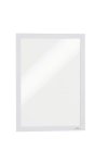 Durable duraframe infokehys A4 magneettinen valk. reuna 2kpl