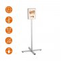 Durable Info Stand Outdoor A4 harmaa